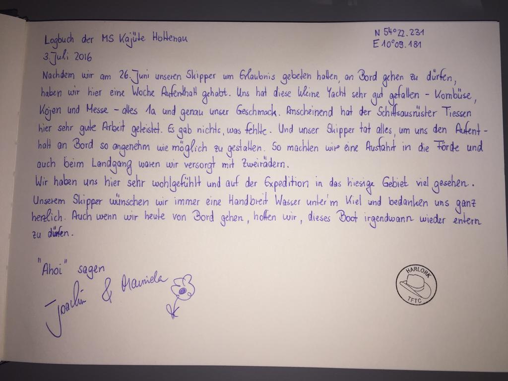 Kajuete Holtenau Kiel Exteriér fotografie